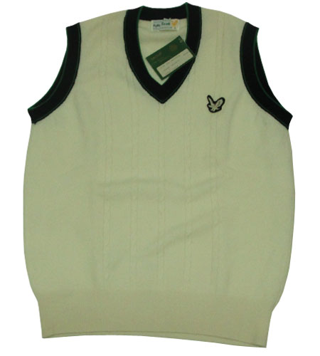 [新品] 80's スコットランド製 デッドストック　ライルアンドスコット　チルデンベスト