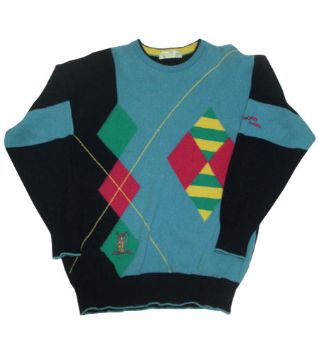 [古着/USED] 80's イングランド製　サンミッシェル　ゴルフニット