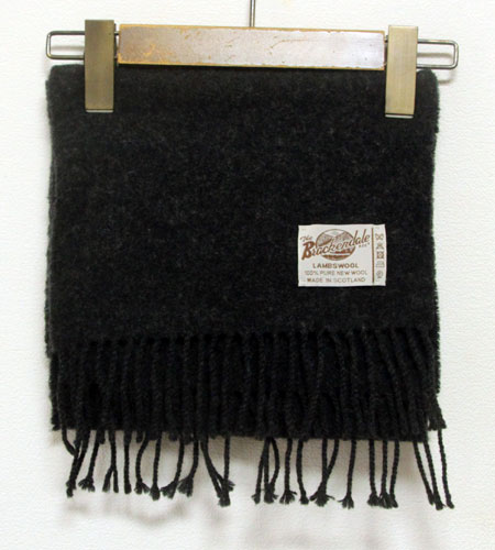 [古着/USED] 00's スコットランド製 ブラッケンデール　ラムウールマフラー