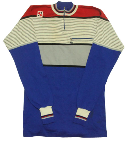 [新品] 70's デッドストック　イタリア製　サイクリングジャージ