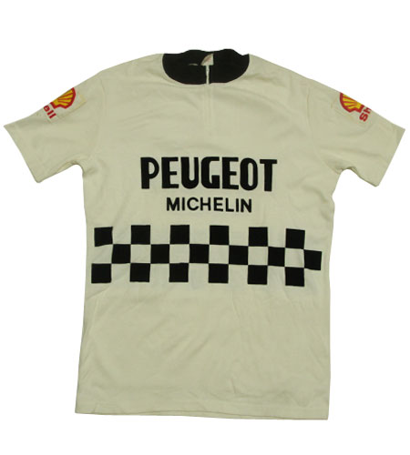 [新品] 70's フランス製 デッドストック　プジョー　ミシュラン　サイクリングジャージ