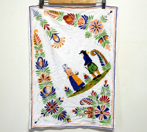 [古着/USED] 70's フランス製 アンリオカンペール　ティータオル