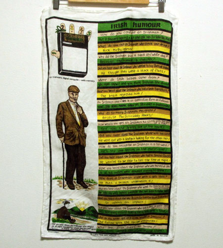 [古着/USED] 60's アイルランド製 LIDADDE ティータオル