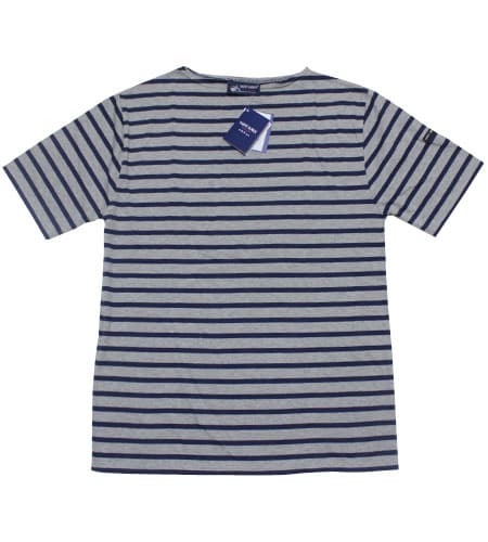 [新品]  フランス製 グレー×ネイビー　セントジェームス　ピリアック