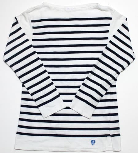 [古着/USED]  フランス製 オーチバル　マリンボーダーカットソー