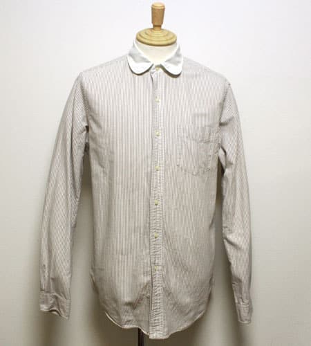 [古着/USED]  スリランカ製 ポロラグビー　クレリックシャツ