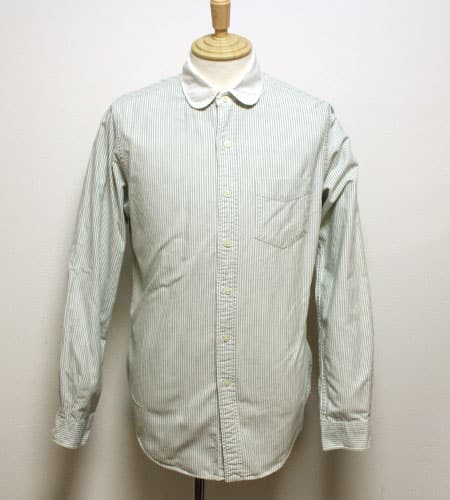 [古着/USED]  スリランカ製 ポロラグビー　クレリックシャツ