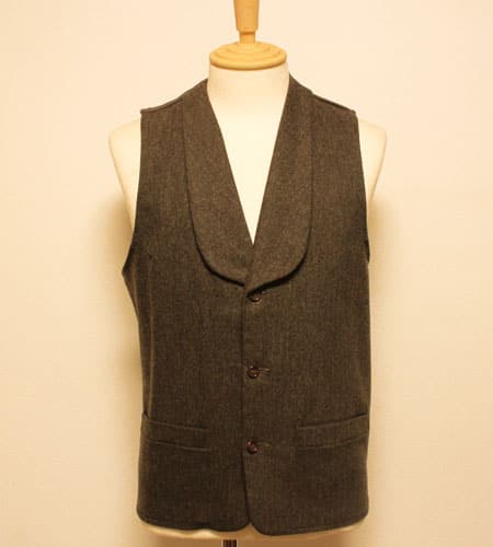 [古着/USED]  イングランド製 ジョンスメドレー　ウエストコート