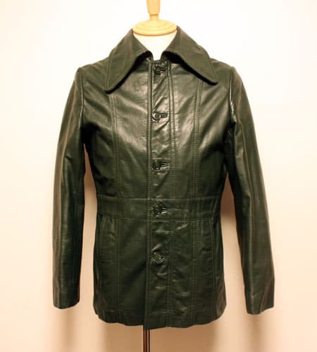 [古着/USED] 70's イタリア製 ラムナッパレザージャケット　