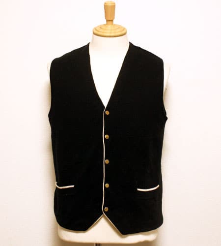 [古着/USED] 80's イタリア製　ウエストコート