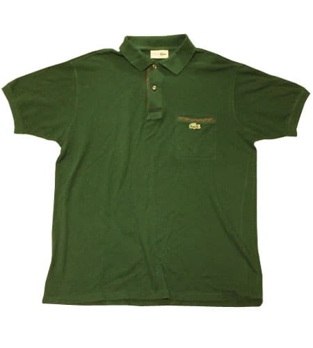 [古着/USED] 70's フランス製 ラコステ　ポロシャツ