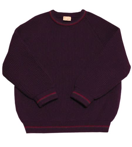 古着/USED] 80's イングランド製 デュリンニットウェア スクール