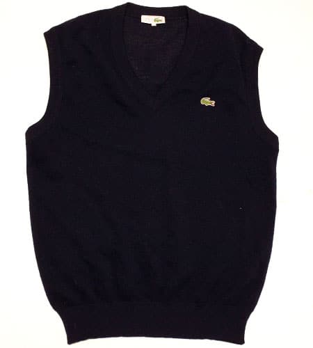 [古着/USED] 70's フランス製 ラコステ　ニットベスト