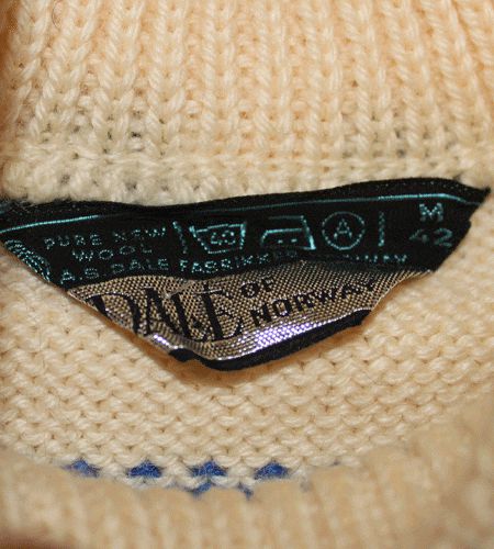 [古着/USED] 80's ノルウェー製 DALE OF NORWAY ノルディックセーター ： sw-324 : ユーロビンテージ
