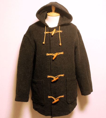 [古着/USED]  イングランド製 グローバーオール　ダッフルコート