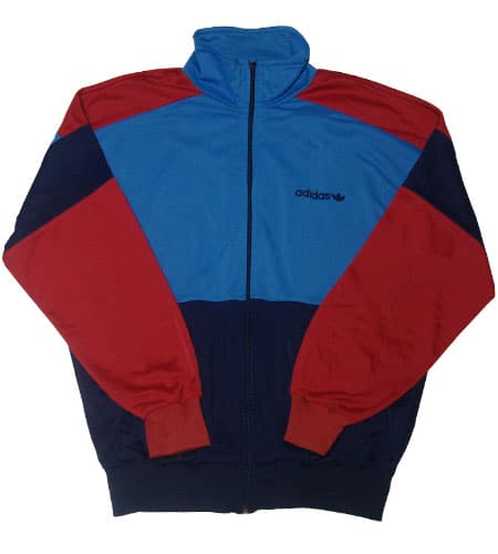 [古着/USED] 80's 西ドイツ製　マルチカラー　アディダスジャージ