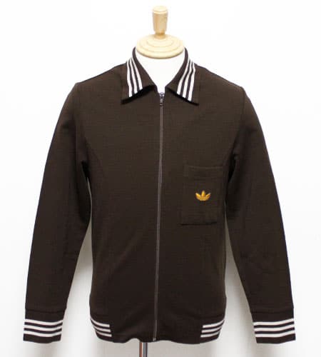[古着/USED] 70's 西ドイツ製　ブラウン　アディダスジャージ