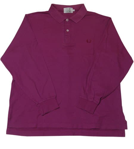 [古着/USED]   フレッドペリー　ロングスリーブポロ