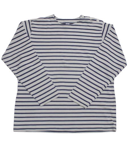 [古着/USED]  フランス製 プチバトー　マリーンボーダーカットソー