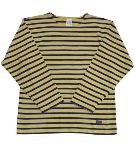 [古着/USED]  フランス製 マリーンボーダーカットソー