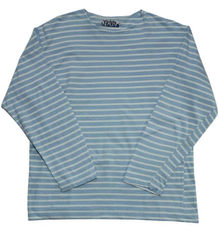 [古着/USED]  フランス製 マリーンボーダーカットソー
