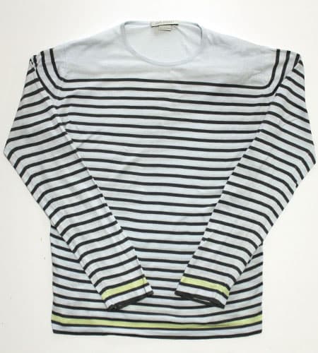[古着/USED]  イングランド製 ジョンスメドレー　マリーンボーダーカットソー