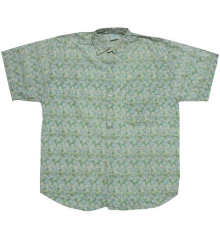 [古着/USED]  フランス製 NAFNAF　リバティーパターンシャツ