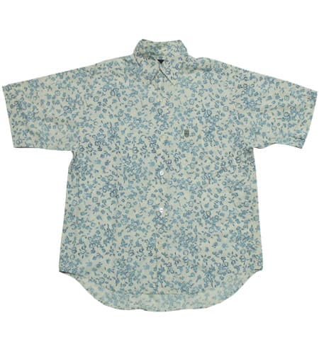 [古着/USED]  フランス製 リバティーパターンシャツ